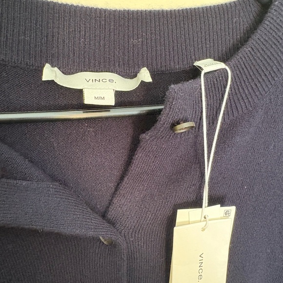 Vince Midnight Cardigan Sweater - Picture 2 of 3